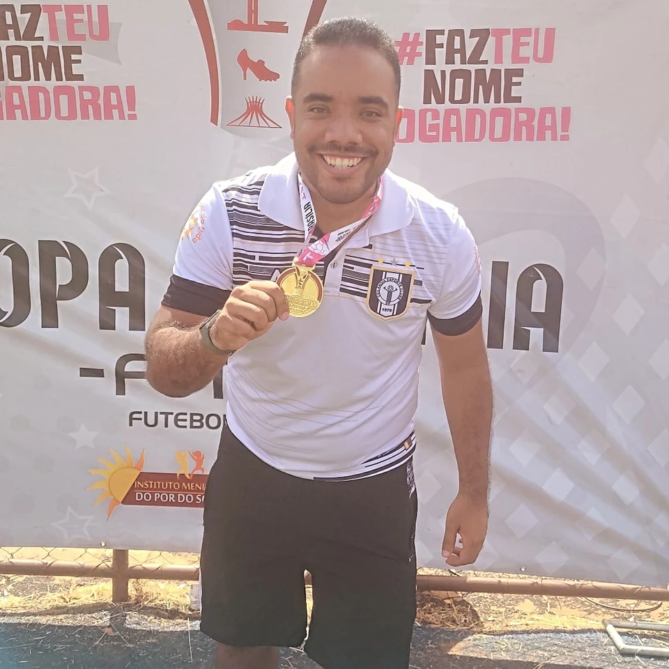 Lucas Lacerda em contexto de competição esportiva